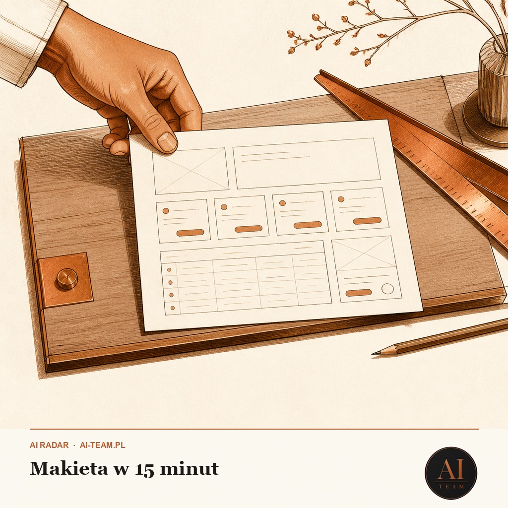 Makieta w 15 minut
